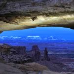 Mesa Arch at Twilight
